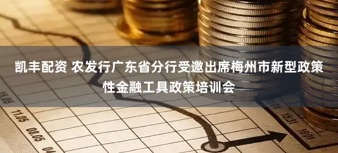 凯丰配资 农发行广东省分行受邀出席梅州市新型政策性金融工具政策培训会